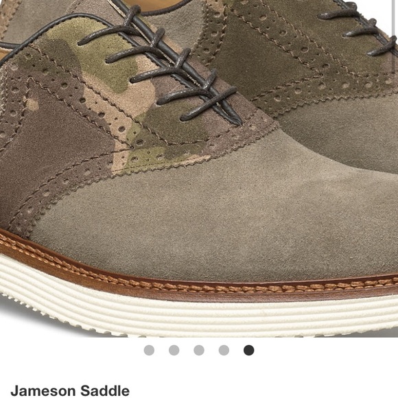 Men’s Johnston & Murphy Collection Jameson Saddle Shoes - Picture 2 of 9